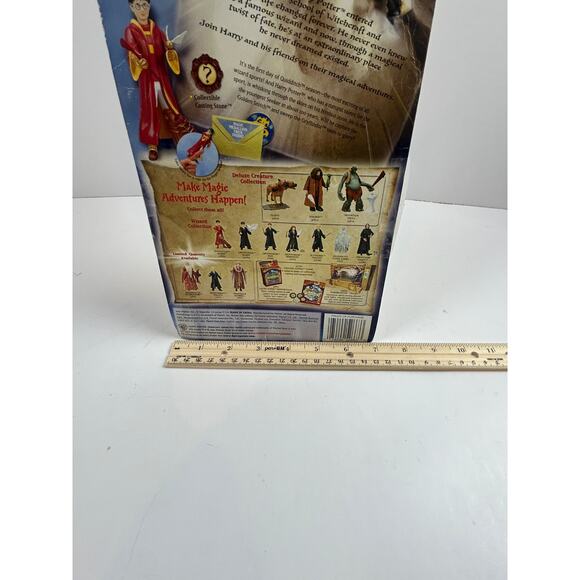 Harry Potter Quidditch Wizard Collection Figure Mattel 2001 Sealed NIB - Picture 7 of 7